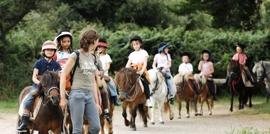 Balade enfants et poneys