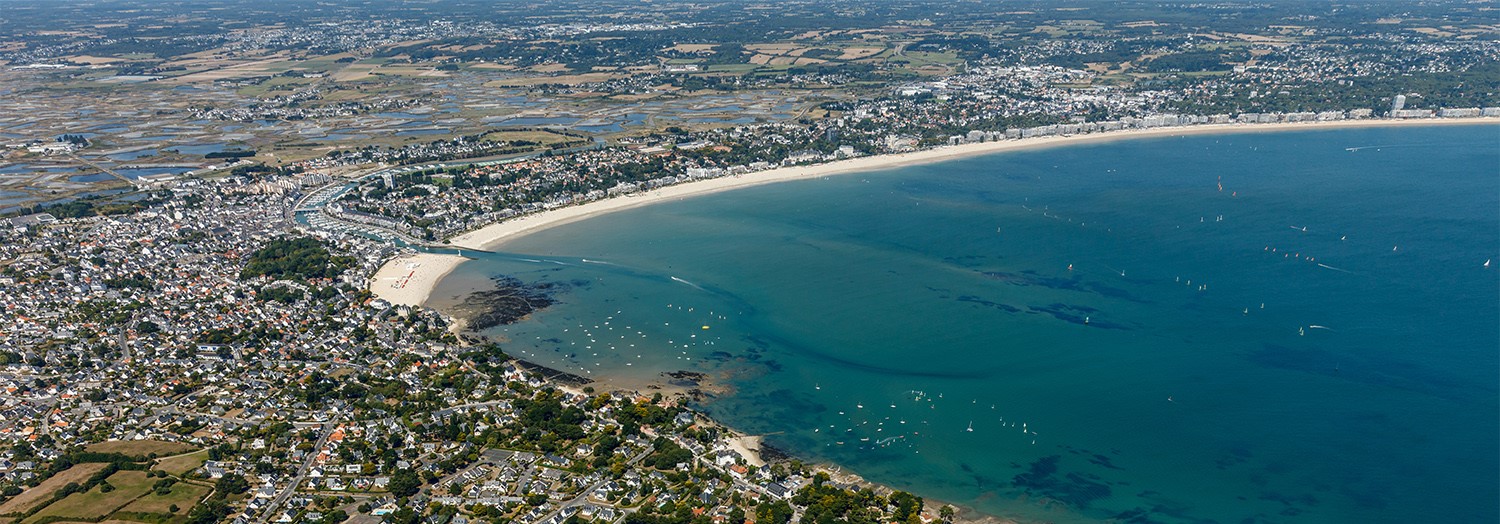 le littoral de l'ouest de la France