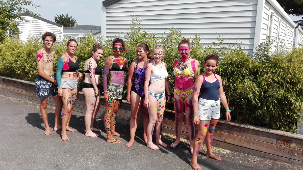 body painting club ados