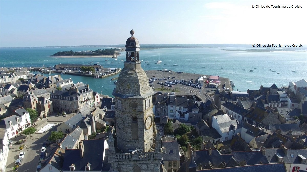 Vue du clocher le croisic