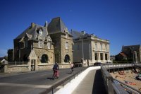 Balade à vélo sur le bord de mer